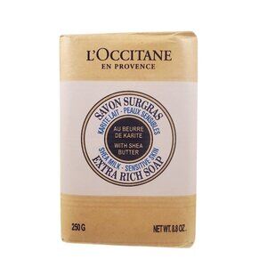 L’Occitane Extra Rich Soap 8.8 oz – Shea Milk for Sensitive Skin Made in France